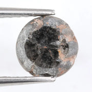 fancy 1.49ct diamond fancy blackish -grey colored diamond round polised diamond for jewelry fine 