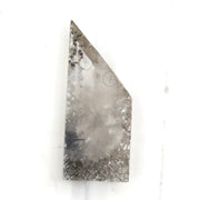 grey colour 3.30 carats lab grown diamond Shield diamond necklace lab grown cuban.