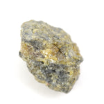 2.96 carat yellow raw diamond with a natural uncut appearance for creating a unique stackable ring.