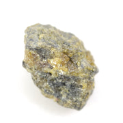 2.96 carat yellow raw diamond with a natural uncut appearance for creating a unique stackable ring.