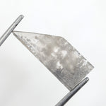 grey colour 3.30 carats lab grown diamond Shield diamond necklace lab grown cuban.