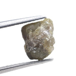 1.56 carat yellow diamond in uncut natural form, ideal for crafting a distinctive cocktail ring.