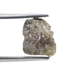 1.56 carat yellow diamond in uncut natural form, ideal for crafting a distinctive cocktail ring.
