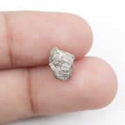 1.56 carat yellow diamond in uncut natural form, ideal for crafting a distinctive cocktail ring.