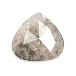 grey colour 7.16 carat pear cut diamond ring 7.16 carats lab grown diamond.