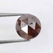 1.86Ct Brown Colored Diamond Natural Color Round Brilliant Cut Diamond Loose Stone For Custom Jewelry 