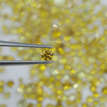 yellow colour vs-si round diamond ring round brilliant diamond cut