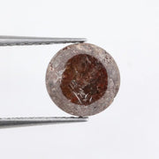 1.86Ct Brown Colored Diamond Natural Color Round Brilliant Cut Diamond Loose Stone For Custom Jewelry 