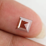 Square princess-cut lab-grown diamond with flawless clarity and subtle champagne hue, perfect for engagement rings and custom fine jewelry, ethically created with sustainable practices