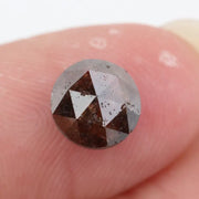 1.86Ct Brown Colored Diamond Natural Color Round Brilliant Cut Diamond Loose Stone For Custom Jewelry 