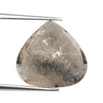 grey colour 7.16 carat pear cut diamond ring 7.16 carats lab grown diamond.