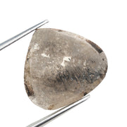 grey colour 7.16 carat pear cut diamond ring 7.16 carats lab grown diamond.
