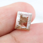 1.40 Ct Fancy Brown Emerald Cut Lab Grown Diamond Loose Stone for Luxury Jewelry Design