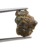 2.64 carat yellow diamond in natural rough form for creating a bold statement ring with a unique look.