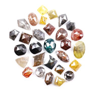 8.15 Ct Fancy Mix Natural Loose Diamond Lot, Antique Cut Rustic Diamond, Real Earth-Mined Gemstones