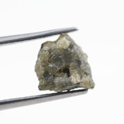 1.97 carat yellow natural diamond in rough uncut form for crafting a distinctive everyday ring.
