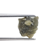 1.97 carat yellow natural diamond in rough uncut form for crafting a distinctive everyday ring.