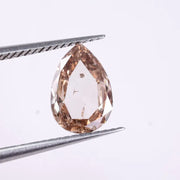 0.85 Ct Pear Cut Fancy Brown Lab Grown Diamond – Ethical CVD Loose Diamond for Fine Ring