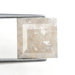 grey colour lab grown grey diamond lab grown square diamond 