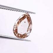 0.85 Ct Pear Cut Fancy Brown Lab Grown Diamond – Ethical CVD Loose Diamond for Fine Ring