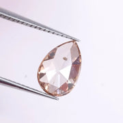 0.85 Ct Pear Cut Fancy Brown Lab Grown Diamond – Ethical CVD Loose Diamond for Fine Ring