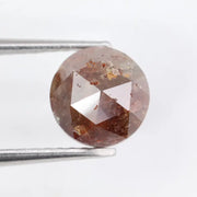 1.52Ct Round Briliiant Cut Diamond Loose Stone sparkle Diamond Brownish-Grey Colored Diamond For Fine Jewelry 