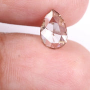 0.85 Ct Pear Cut Fancy Brown Lab Grown Diamond – Ethical CVD Loose Diamond for Fine Ring