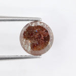 1.52Ct Round Briliiant Cut Diamond Loose Stone sparkle Diamond Brownish-Grey Colored Diamond For Fine Jewelry 
