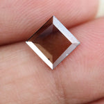 Lab-grown diamond featuring a square princess cut with 1-carat weight, offering brilliant clarity and ethical origins, perfect for engagement rings and custom jewelry designs.