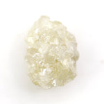 1.09 carat yellow natural rough diamond, an untreated loose stone for a gold engagement ring setting.