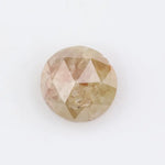 0.73Ct Natural Round Brilliant Cut Diamond Grey-Yellow Colored Diamond For Custom Fine Jewelry Loose Stone 