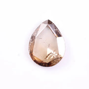 1.23 Ct Pear Cut Fancy Brown Lab Grown Diamond – Ethical CVD Loose Diamond (9.03 x 7.02 x 1.08 MM), Conflict-Free Lab Created Stone for Custom Jewelry & Ring
