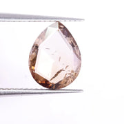 1.23 Ct Pear Cut Fancy Brown Lab Grown Diamond – Ethical CVD Loose Diamond (9.03 x 7.02 x 1.08 MM), Conflict-Free Lab Created Stone for Custom Jewelry & Ring