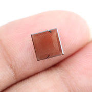 Lab-grown diamond featuring a square princess cut with 1-carat weight, offering brilliant clarity and ethical origins, perfect for engagement rings and custom jewelry designs.