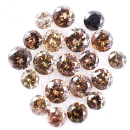 2.63 Ct Fancy Color Natural Diamond Lot – Mixed Tone Loose Diamonds for Custom Jewelry, Engagement Rings & Artisan Craft Designs