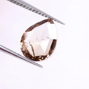 1.23 Ct Pear Cut Fancy Brown Lab Grown Diamond – Ethical CVD Loose Diamond (9.03 x 7.02 x 1.08 MM), Conflict-Free Lab Created Stone for Custom Jewelry & Ring