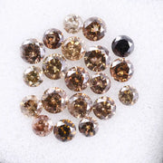 2.63 Ct Fancy Color Natural Diamond Lot, Mixed Tones for Custom Jewelry, Engagement Ring Accents, or Artisan Craft Designs