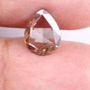 1.23 Ct Pear Cut Fancy Brown Lab Grown Diamond – Ethical CVD Loose Diamond (9.03 x 7.02 x 1.08 MM), Conflict-Free Lab Created Stone for Custom Jewelry & Ring