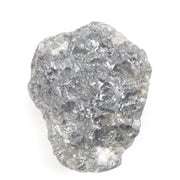 grey color vintage rough old mine cut diamond ring