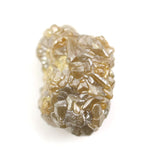 loose 1.10-carat yellow diamond in its natural uncut form, suitable for a gold necklace or custom pendant setting.