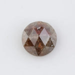 Natural Round Cut Diamond Elegant Tone Brown Colored Diamond For Custom Jewelry 