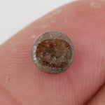 natural round cut diamond elegant tone brown colored diamond for custom jewelry 