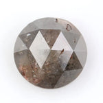 1.75 ct round cut grey and brown natural diamond with refined earthy tones and elegant brilliance, loose luxury stone ideal for custom jewelry and bespoke ring designs