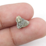 loose yellow raw diamond with a natural rough texture, suitable for creating a custom gold pendant.