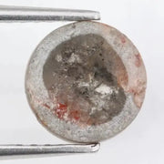 1.75 ct round cut grey and brown natural diamond with refined earthy tones and elegant brilliance, loose luxury stone ideal for custom jewelry and bespoke ring designs