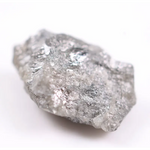 rough grey diamond crystal with real diamond rock natural look natural rough diamond 