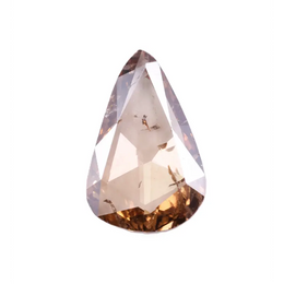0.81 Ct Pear Cut Brown CVD Lab Grown Loose Diamond – Rare Ethical Sustainable Luxury Stone for Custom Jewelry and Engagement Rings