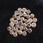 3.47 Ct Natural Diamond Lot, Mixed Fancy Color and Size Loose Diamonds, Rustic Raw Diamonds for Handmade Jewelry & Custom Design
