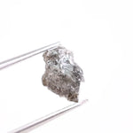 rough grey diamond crystal with real diamond rock natural look natural rough diamond 
