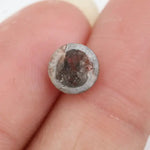 1.75 ct round cut grey and brown natural diamond with refined earthy tones and elegant brilliance, loose luxury stone ideal for custom jewelry and bespoke ring designs